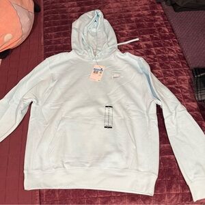 Nike Sky Blue Pullover Hoodie